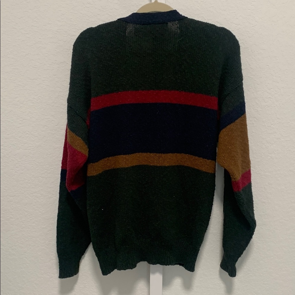 Vintage Lake Harmony Patchwork Oversized Cardigan… - image 6